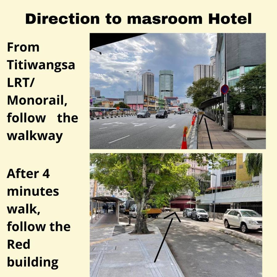 Masroom Hotel Kuala Lumpur Exterior foto